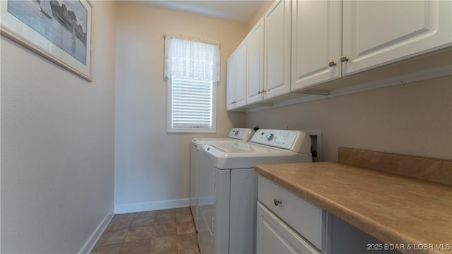 895 Summer Place Dr Unit 3A, Camdenton, MO 65020 - washroom with cabinet space, washing machine and clothes dryer, and stone finish floors