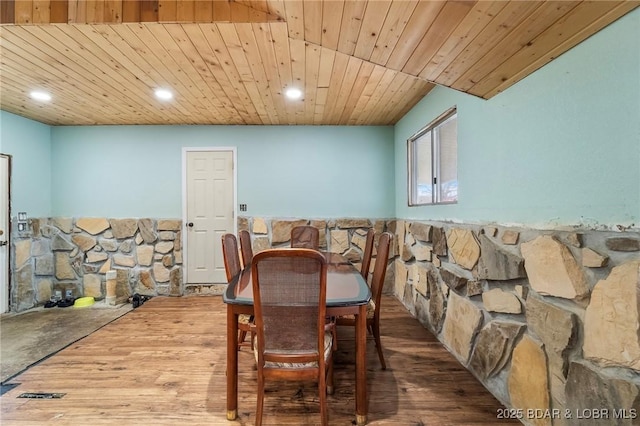 740 Twin Valley Loop, Linn Creek, MO 65052 - dining space featuring recessed lighting and wood finished floors
