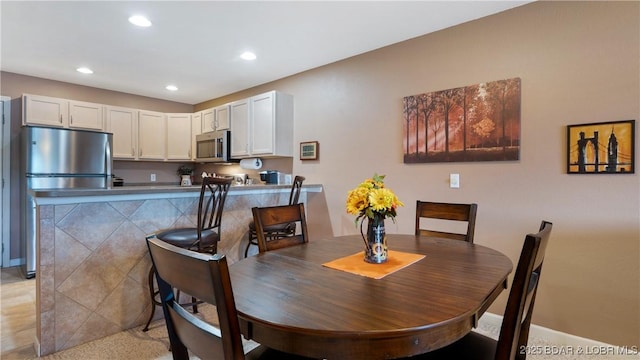 133 Cedar Glen Dr Unit 3B, Camdenton, MO 65020 - dining space featuring recessed lighting