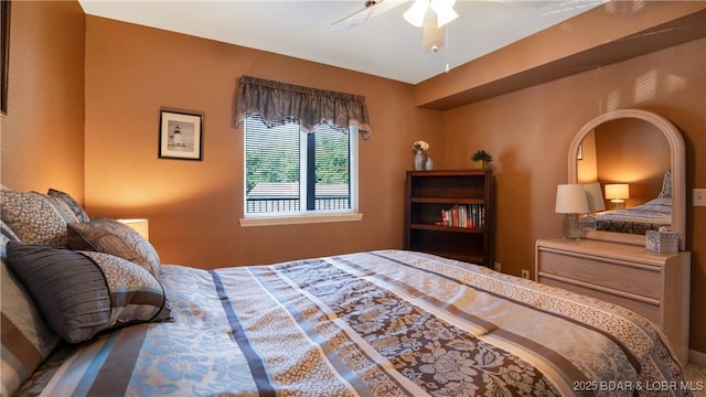 133 Cedar Glen Dr Unit 3B, Camdenton, MO 65020 - bedroom with ceiling fan