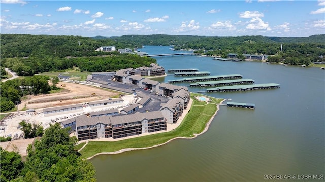 133 Cedar Glen Dr Unit 3B, Camdenton, MO 65020 - drone / aerial view of a nearby body of water and a forest
