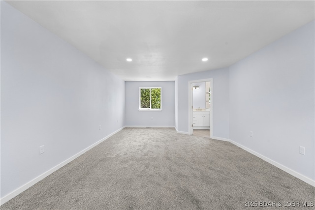 40 Walnut Ct, Eldon, MO 65026 - spare room with recessed lighting and carpet flooring