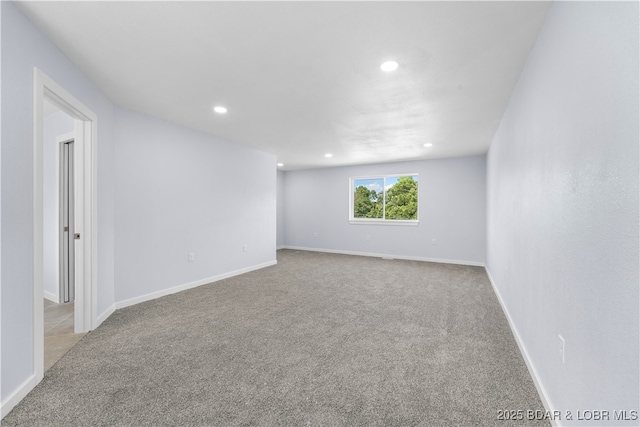 40 Walnut Ct, Eldon, MO 65026 - carpeted spare room with recessed lighting and baseboards