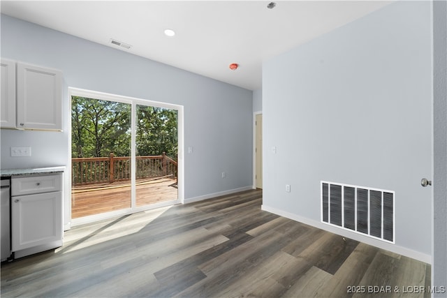 40 Walnut Ct, Eldon, MO 65026 - empty room with wood finished floors and recessed lighting