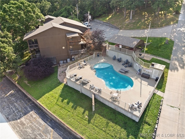 19 Catalpa Ct Unit 2D, Lake Ozark, MO 65049 - view of swimming pool featuring a patio