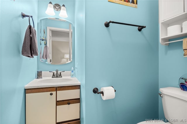 19 Catalpa Ct Unit 2D, Lake Ozark, MO 65049 - half bath featuring toilet and vanity