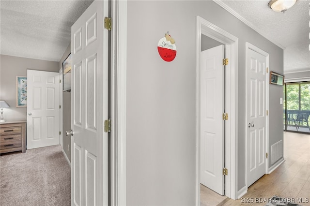19 Catalpa Ct Unit 2C, Lake Ozark, MO 65049 - hall with a textured ceiling