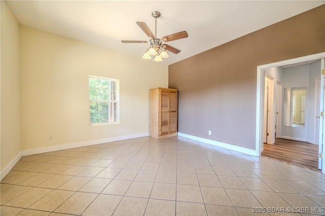 1480 Copperstone Rd, Camdenton, MO 65020 - unfurnished room with light tile patterned floors and a ceiling fan