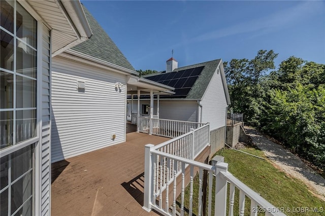 1480 Copperstone Rd, Camdenton, MO 65020 - view of wooden terrace