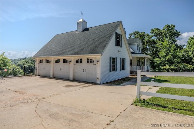 1480 Copperstone Rd, Camdenton, MO 65020 - view of side of home with roof with shingles