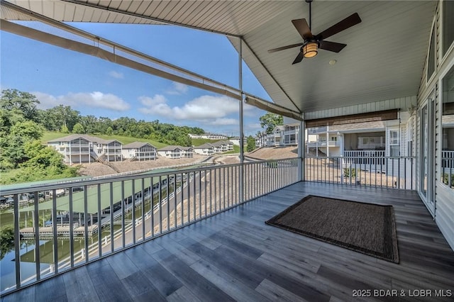 893 Winetavern Rd, Osage Beach, MO 65065 - deck with ceiling fan