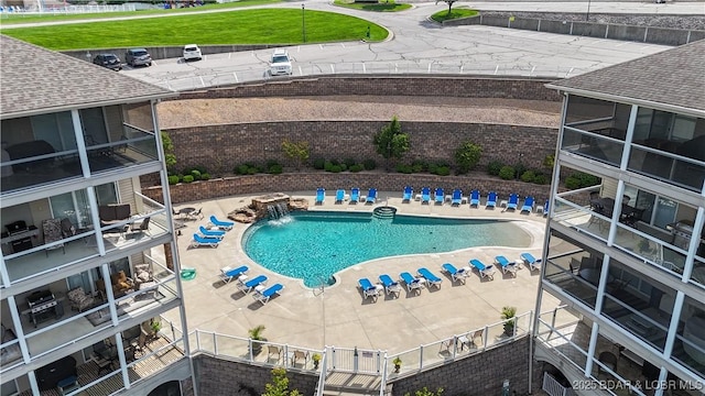 1230 Lands End Pkwy Unit 304, Osage Beach, MO 65065 - community pool featuring a patio area