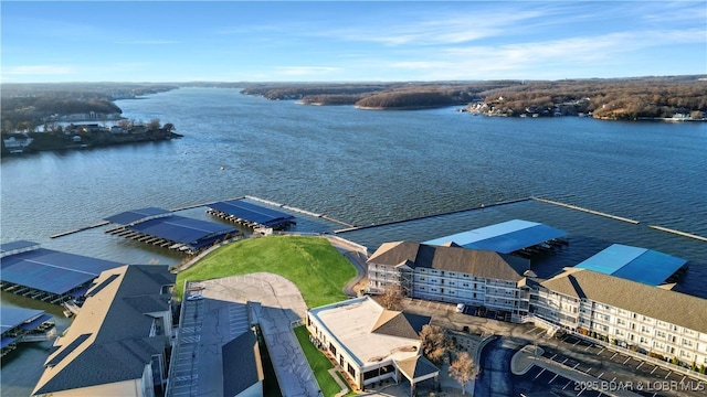 1230 Lands End Pkwy Unit 304, Osage Beach, MO 65065 - drone / aerial view of a large body of water