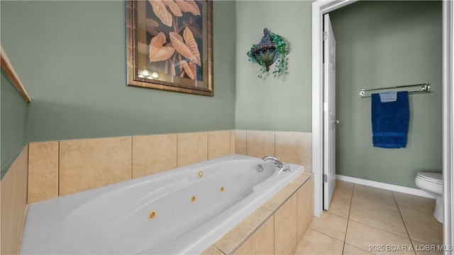 1230 Lands End Pkwy Unit 304, Osage Beach, MO 65065 - full bath with a whirlpool tub and tile patterned floors