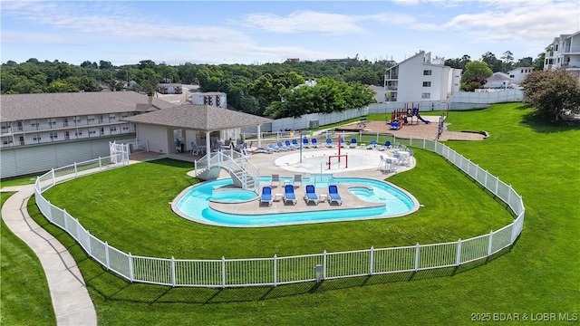 1230 Lands End Pkwy Unit 304, Osage Beach, MO 65065 - community pool featuring a patio area
