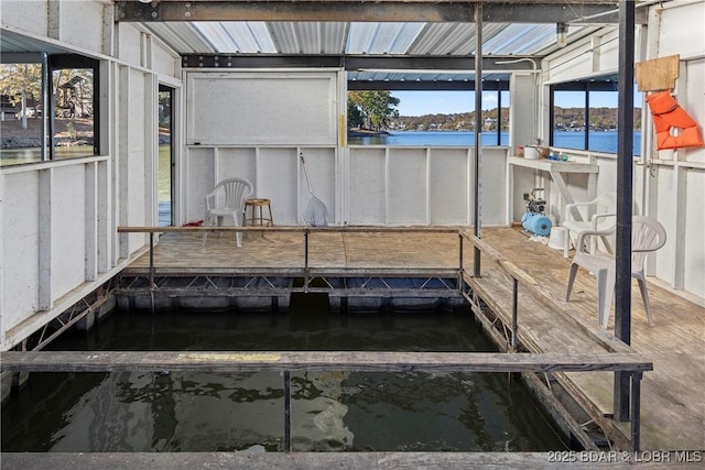 278 Lone Oak Pt Unit 18, Sunrise Beach, MO 65079 - dock area with a water view