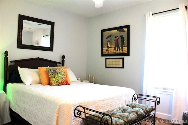 891 Azalea Ct, Osage Beach, MO 65065 - bedroom featuring wood finished floors and ceiling fan