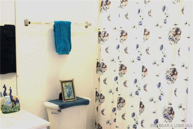 891 Azalea Ct, Osage Beach, MO 65065 - bathroom featuring vanity and a shower with curtain