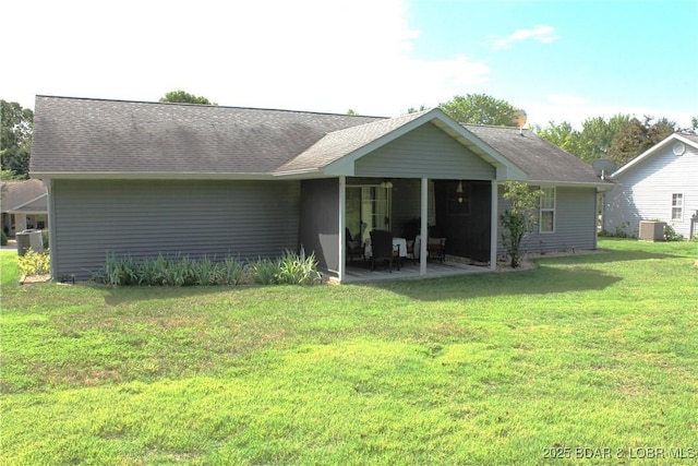 891 Azalea Ct, Osage Beach, MO 65065 - back of property featuring a patio and a yard