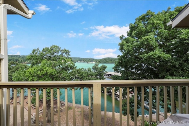2500 Bay Point Ln Unit 444, Osage Beach, MO 65065 - balcony with a water view