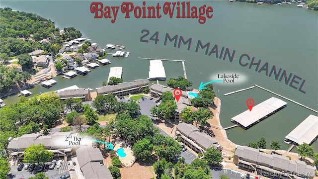 2500 Bay Point Ln Unit 444, Osage Beach, MO 65065 - aerial view of a nearby body of water