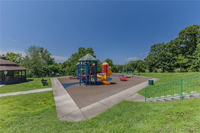 326 Bloomington Dr, Four Seasons, MO 65049 - community play area featuring a gazebo