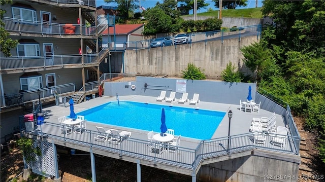 54 Palisades Lakeview Dr Unit 1B, Lake Ozark, MO 65049 - community pool featuring stairs