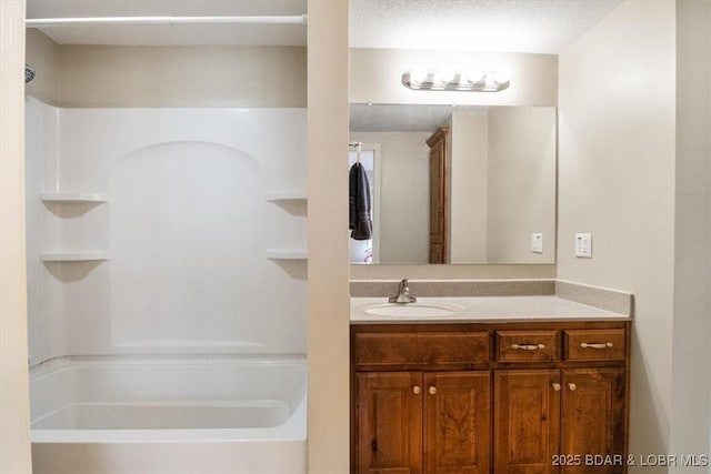 97 Random Rd, Edwards, MO 65326 - full bath featuring vanity and  shower combination