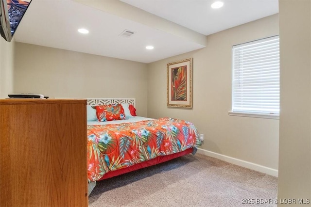 97 Random Rd, Edwards, MO 65326 - bedroom featuring recessed lighting and carpet floors