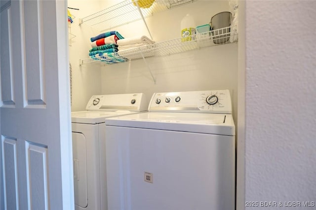1481 Ledges Dr Unit C24, Osage Beach, MO 65065 - laundry area featuring separate washer and dryer