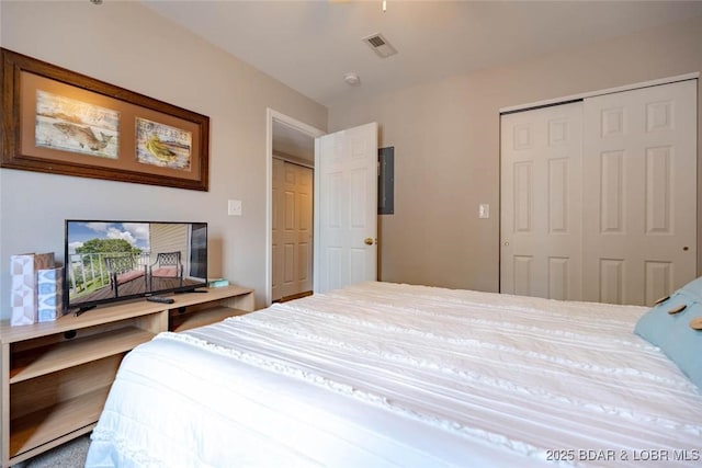 1481 Ledges Dr Unit C24, Osage Beach, MO 65065 - bedroom with a closet and electric panel