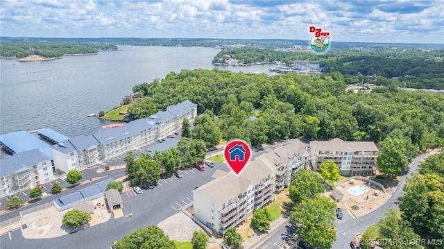 1481 Ledges Dr Unit C24, Osage Beach, MO 65065 - aerial view of a nearby body of water
