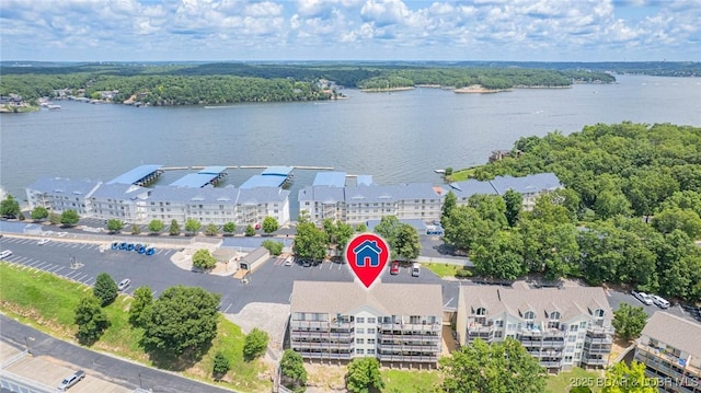 1481 Ledges Dr Unit C24, Osage Beach, MO 65065 - aerial view of a nearby body of water