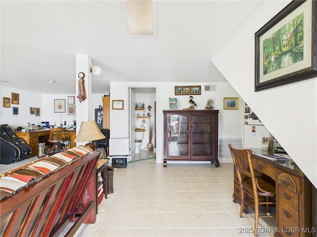 1620 Triple Cove Ln, Climax Springs, MO 65324 - living area featuring a desk and light tile patterned floors