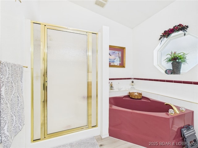 1620 Triple Cove Ln, Climax Springs, MO 65324 - bathroom with a stall shower and a garden tub