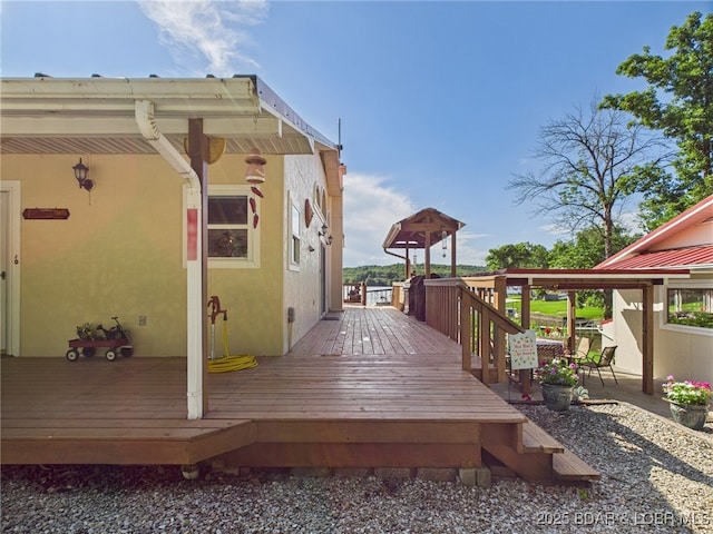 1620 Triple Cove Ln, Climax Springs, MO 65324 - view of deck