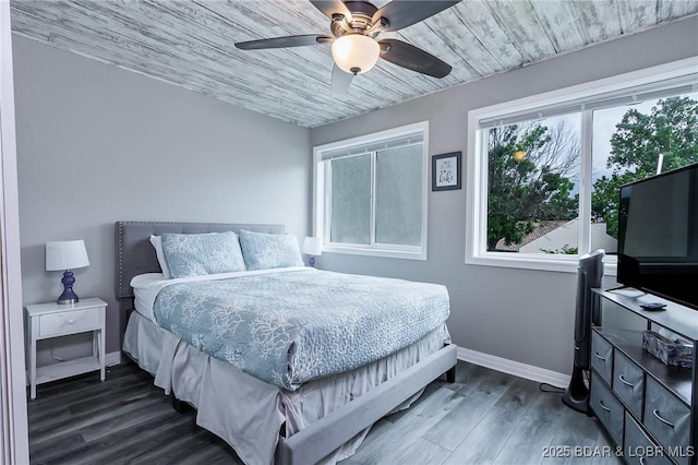 35 Casa Blanca Ct Unit 220-1A, Lake Ozark, MO 65049 - bedroom with dark wood finished floors and ceiling fan