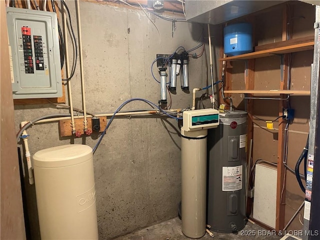 192 Ke Jo Point Rd, Gravois Mills, MO 65037 - utilities with electric panel and electric water heater