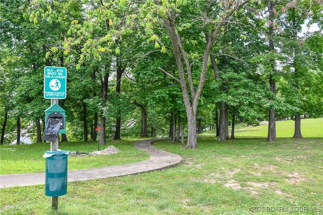 492 Regatta Bay Dr Unit 2D, Lake Ozark, MO 65049 - surrounding community featuring a lawn