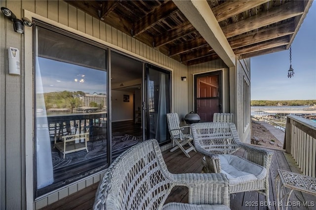 6570 Pelican Dr Unit 404, Osage Beach, MO 65065 - view of wooden terrace