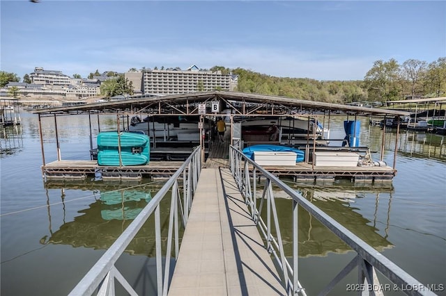6570 Pelican Dr Unit 404, Osage Beach, MO 65065 - dock area with a water view