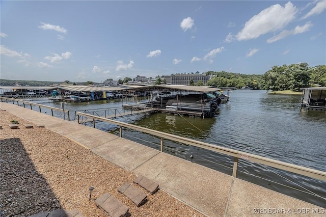 6570 Pelican Dr Unit 404, Osage Beach, MO 65065 - dock area with a water view