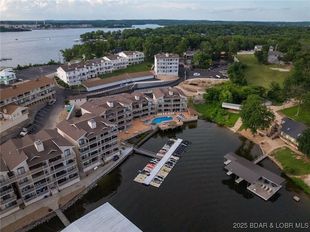 46 Aqua Fin Dr Unit 4A, Lake Ozark, MO 65049 - drone / aerial view of a large body of water