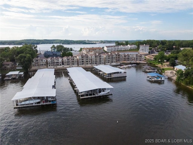 46 Aqua Fin Dr Unit 4A, Lake Ozark, MO 65049 - bird's eye view of a nearby body of water