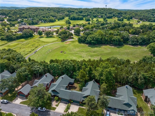 110 Golf View Dr, Camdenton, MO 65020 - aerial view of property and surrounding area with a local golf course and nearby suburban area