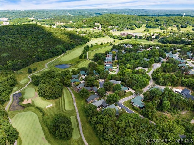 110 Golf View Dr, Camdenton, MO 65020 - aerial view of property and surrounding area featuring a golf club and nearby suburban area