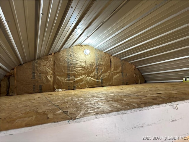 31475 Ivy Bend Rd, Stover, MO 65078 - view of unfinished attic