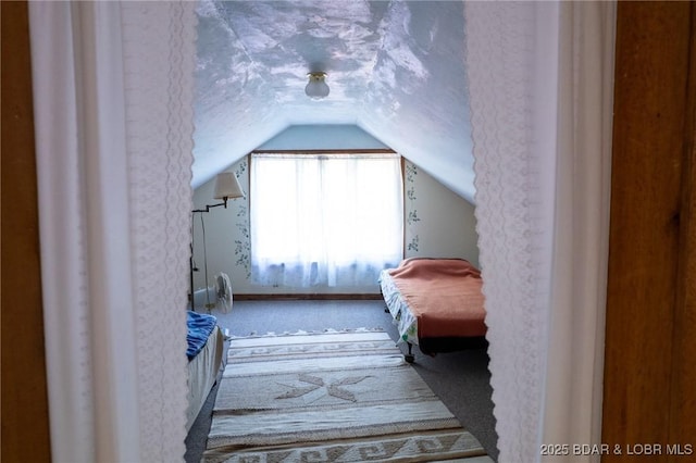 4230 Fox Hollow Ln, Stover, MO 65078 - carpeted bedroom with vaulted ceiling