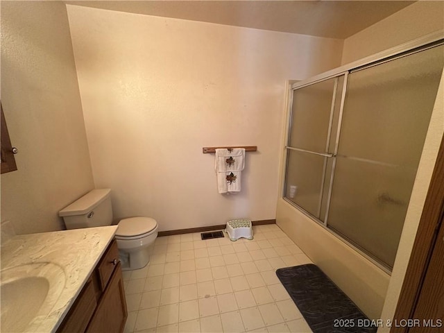 30024 Hawaii Rd, Gravois Mills, MO 65037 - bathroom with vanity and combined bath / shower with glass door