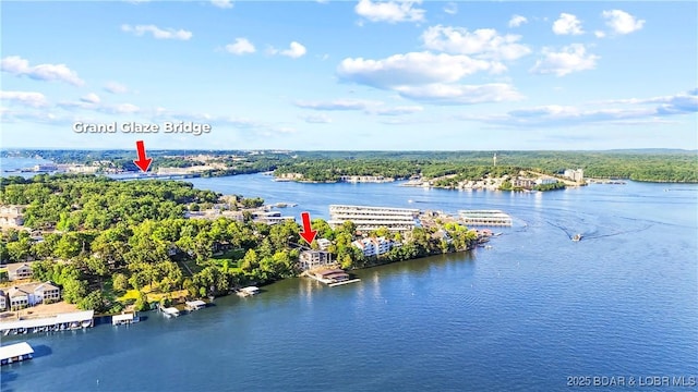 777 Malibu Rd, Osage Beach, MO 65065 - drone / aerial view of a large body of water